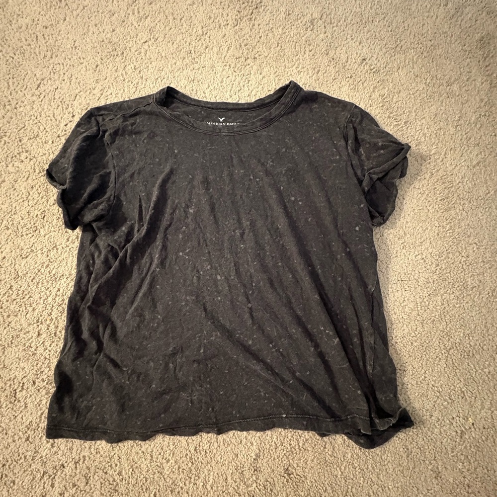 American Eagle Outfitters Charcoal Tee